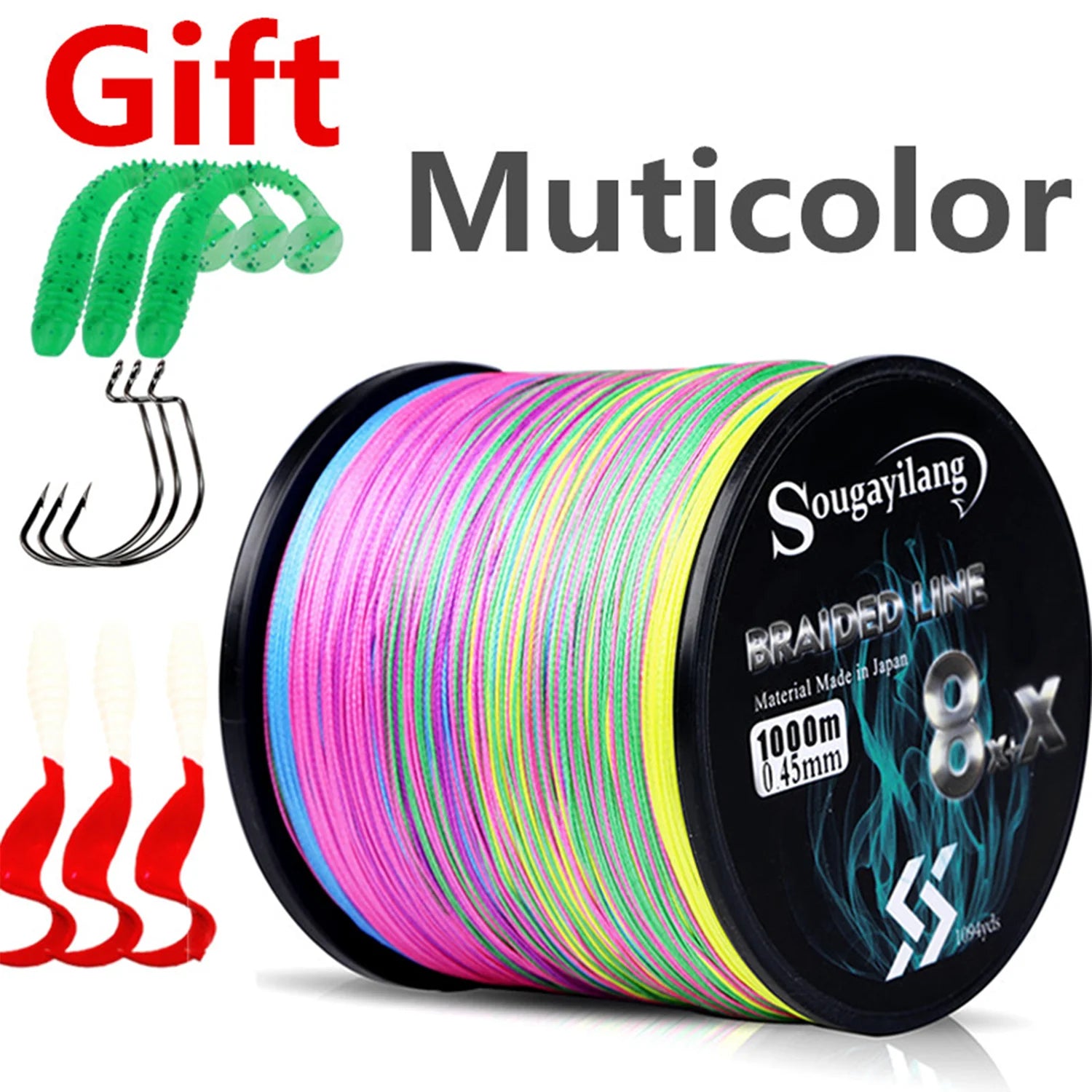 Sougayilang New 9-Strands PE Fishing Line