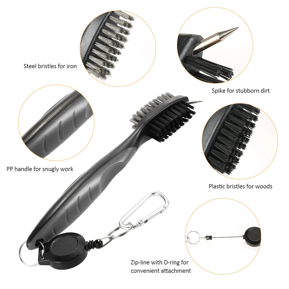 Golf Club Groove Cleaning Brush