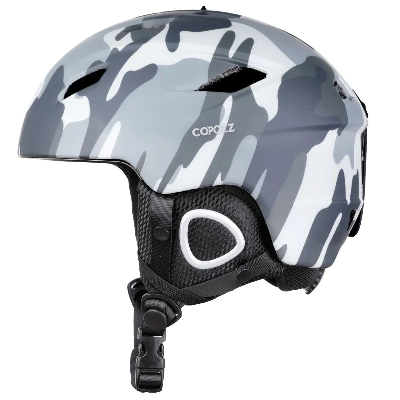 COPOZZ Light Ski Helmet with Safety Integrally-Molded Snowboard