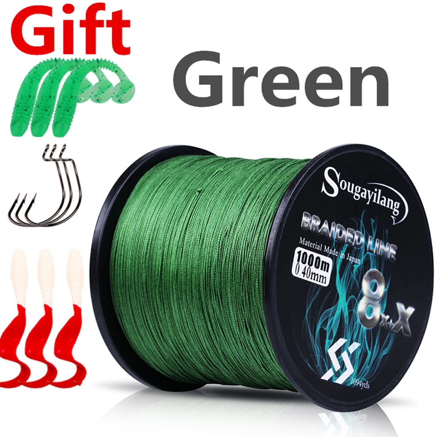 Sougayilang New 9-Strands PE Fishing Line