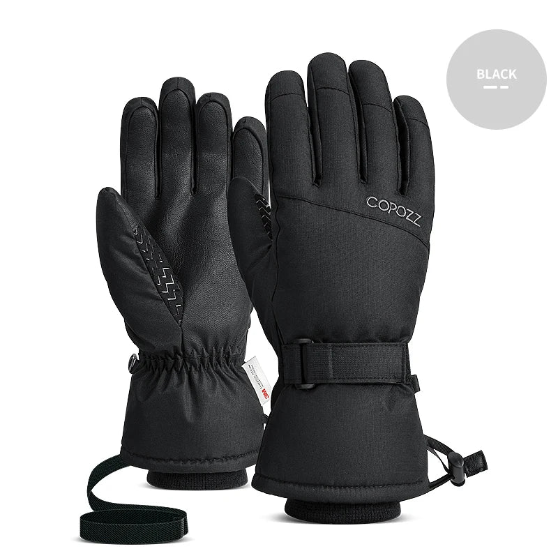 Copozz Men's Winter Ski Gloves