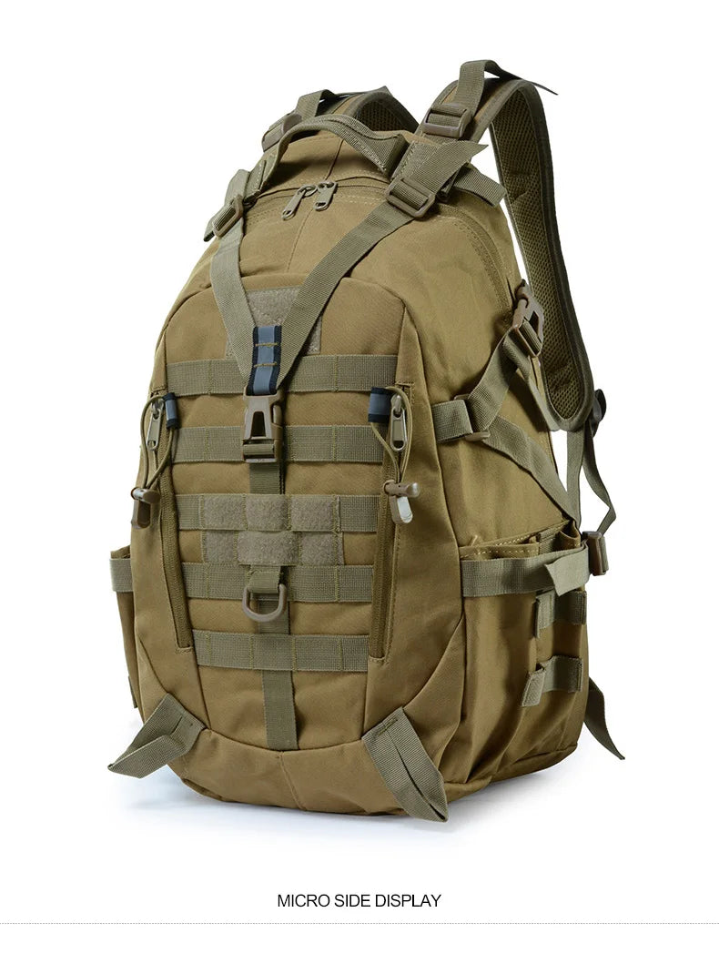 40L Tactical Molle Camping Backpack