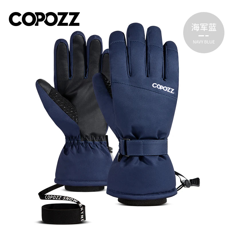 Copozz Men's Winter Ski Gloves