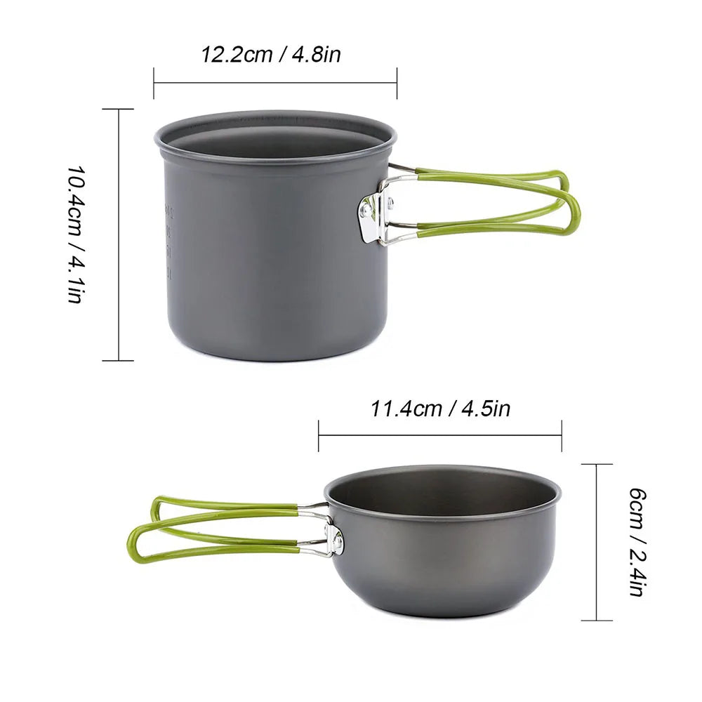 Ultralight Camping Pots