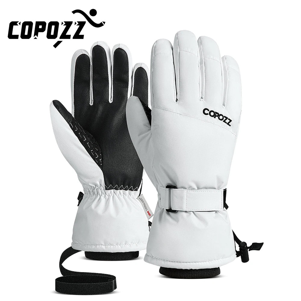 Copozz Men's Winter Ski Gloves