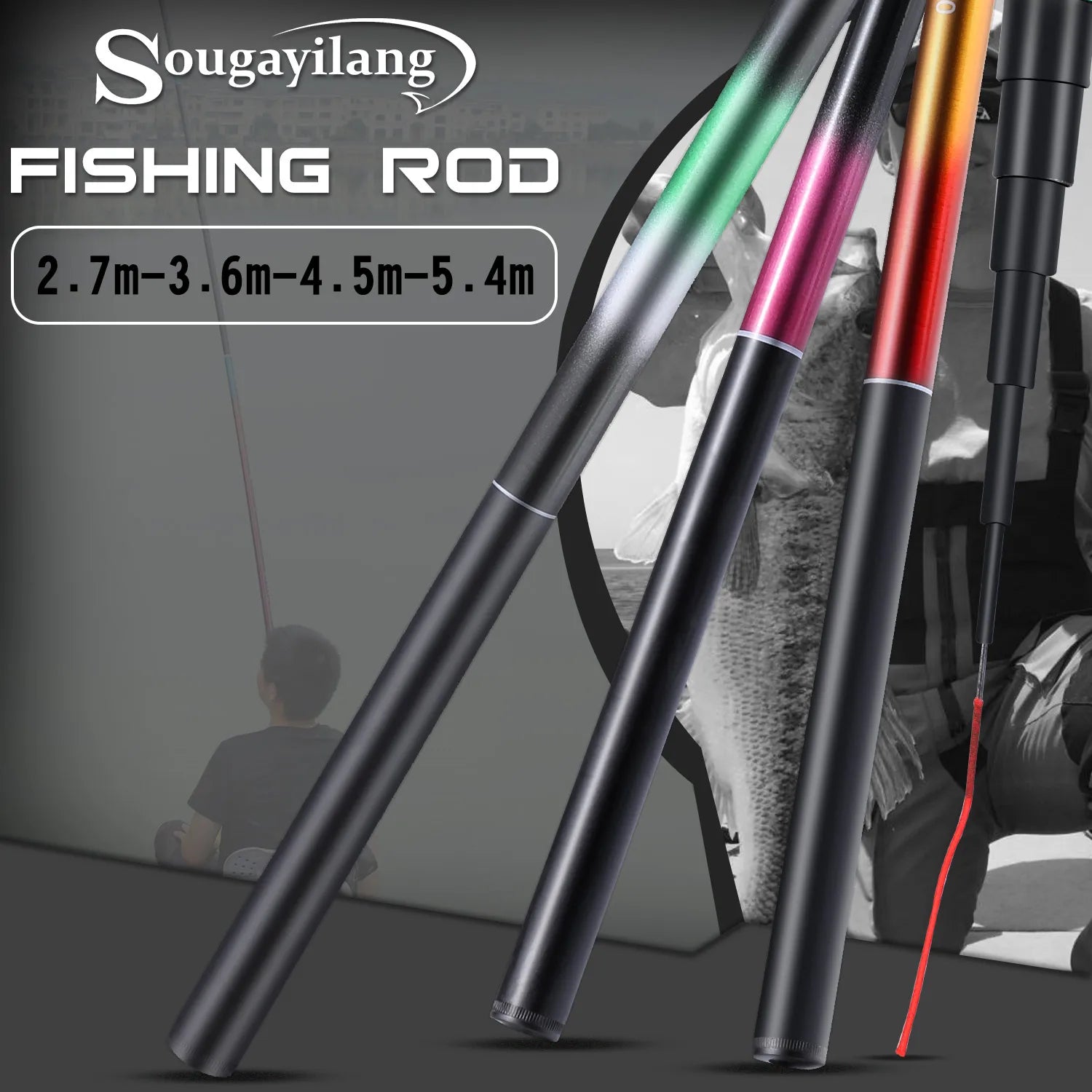 Sougayilang Carp Fishing Rod