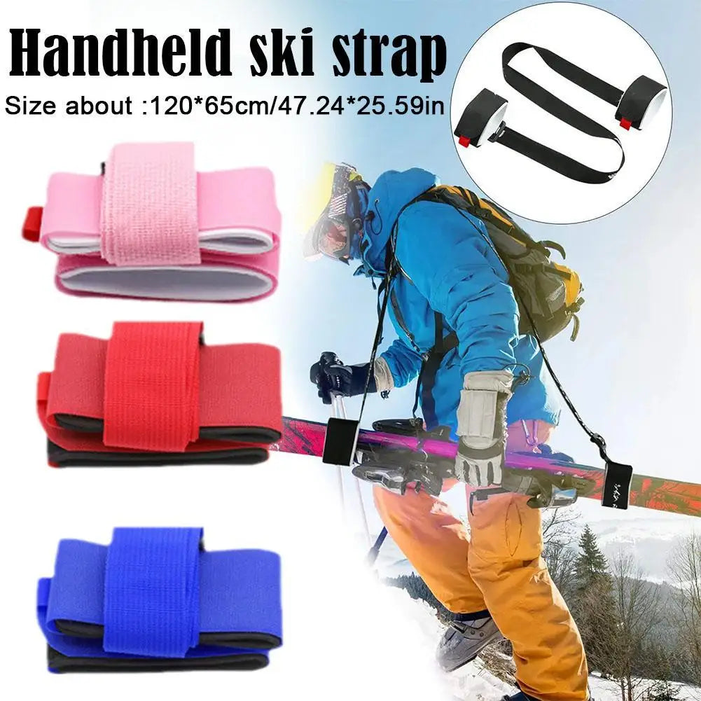 Adjustable Ski Handle Strap Bag