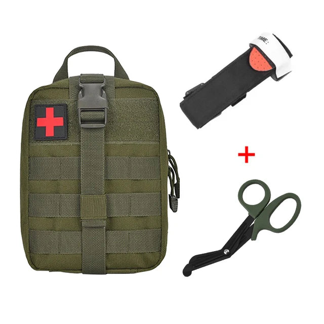 First Aid Kit Tourniquet Molle Survival Set