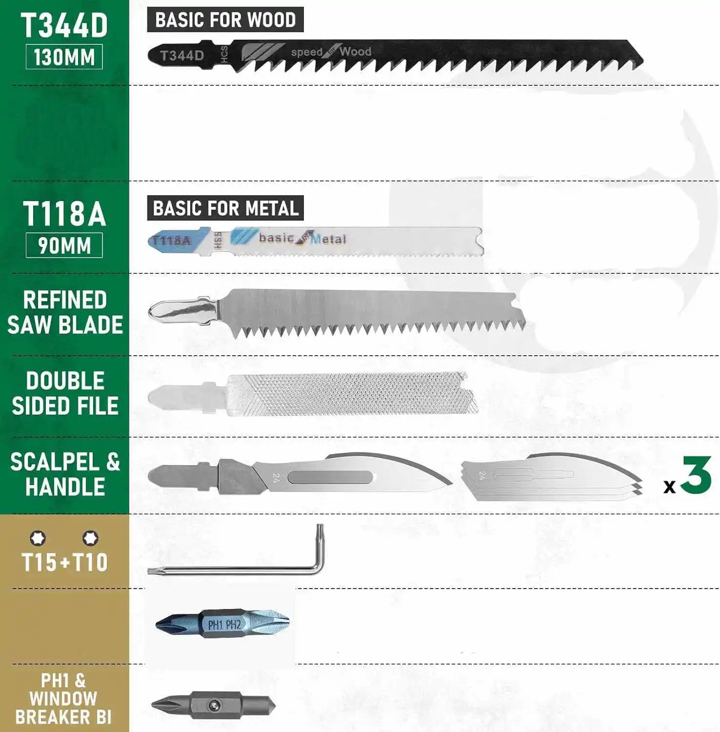 Daicamping DL30 Multitool – Multifunctional EDC Survival Gear