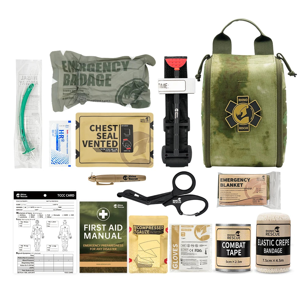 RHINO RESCUE EDC IFAK Survival Trauma Kit