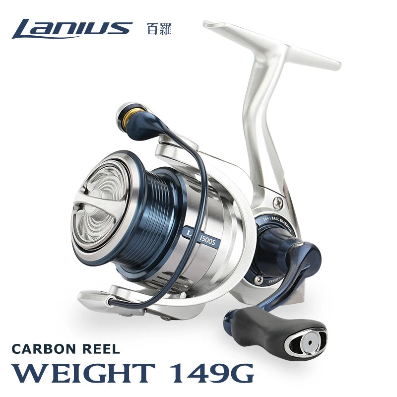 Ultralight Carbon Spinning Fishing Reel