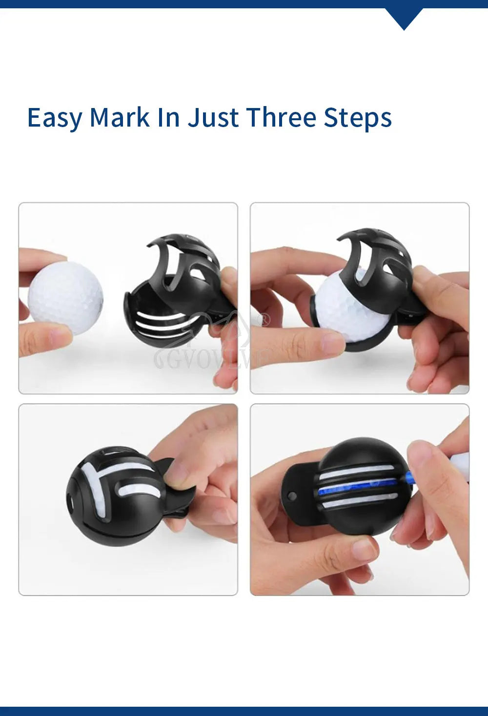 Golf Marker Hand Tools with Pens