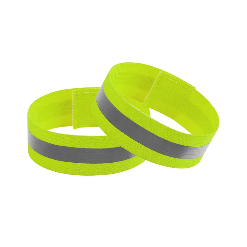 2PCS Running Reflective Arm Bands