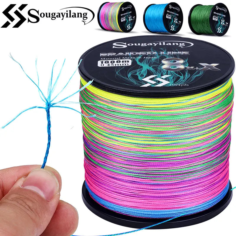 Sougayilang New 9-Strands PE Fishing Line