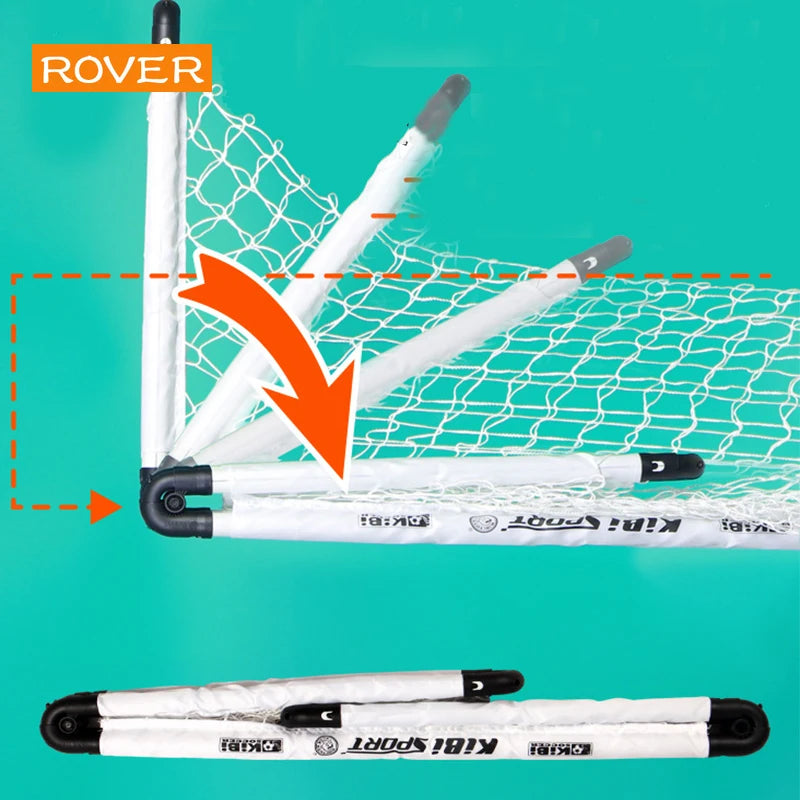 Mini Folding Soccer Goal Post Net Set