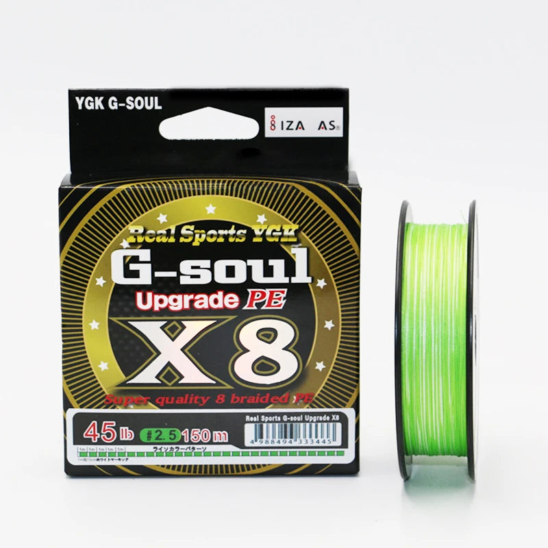 YGKPE G-Soul X8 Braided Fishing Line