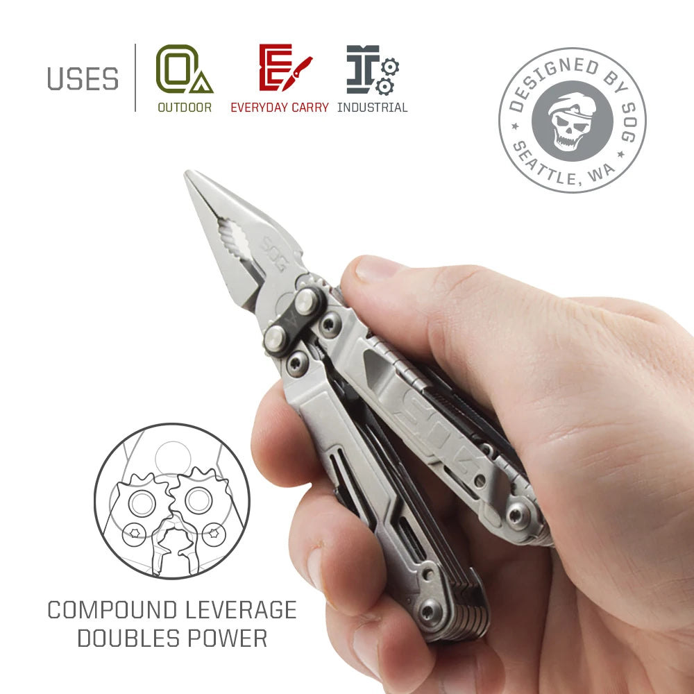 SOG 18-in-1 PowerPint Multi-Tool Pliers