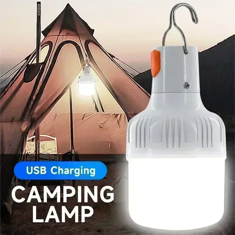 60W Emergency Light – Outdoor Camping USB Rechargeable LED Lantern