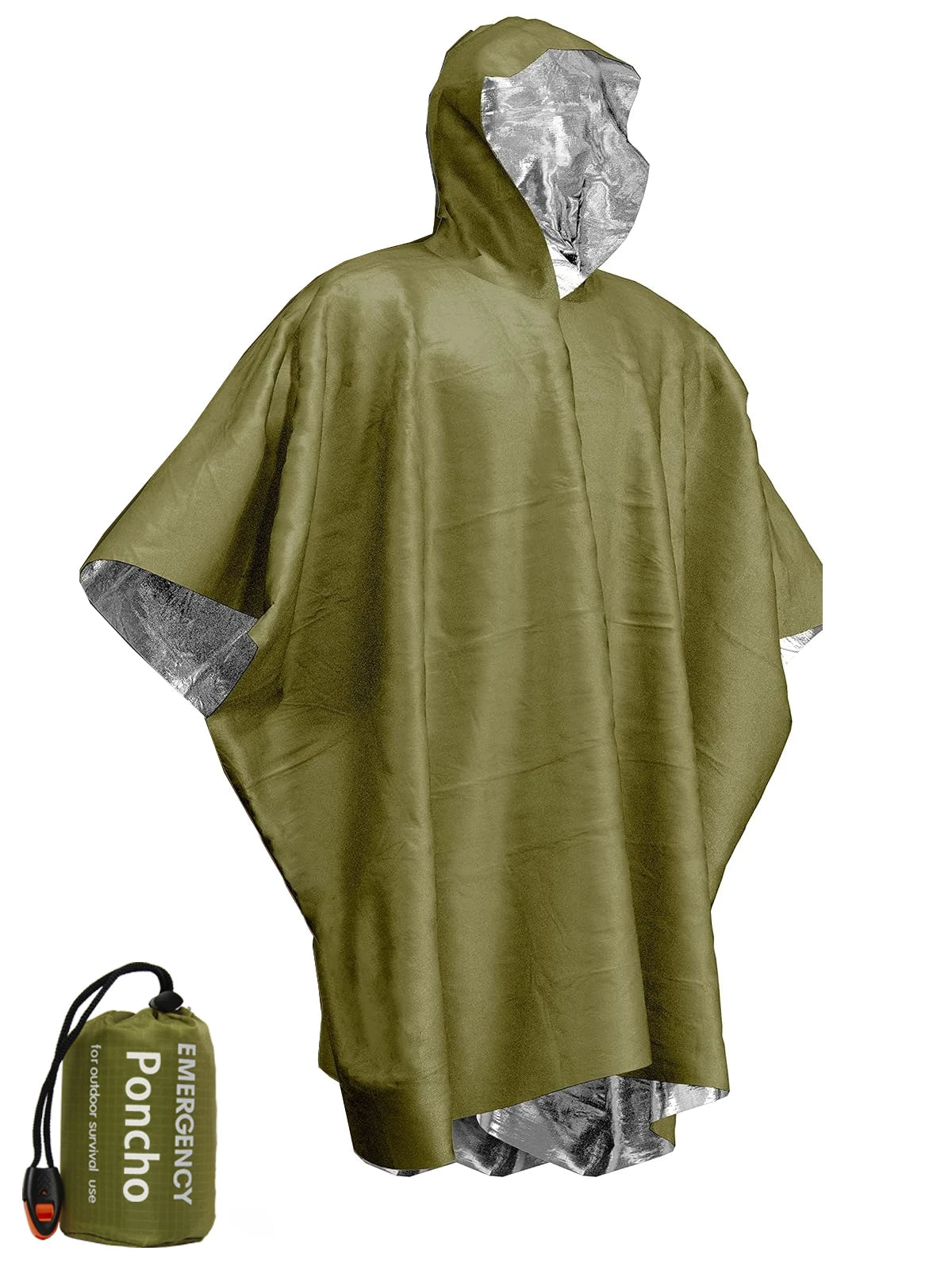 Emergency Waterproof Raincoat Poncho