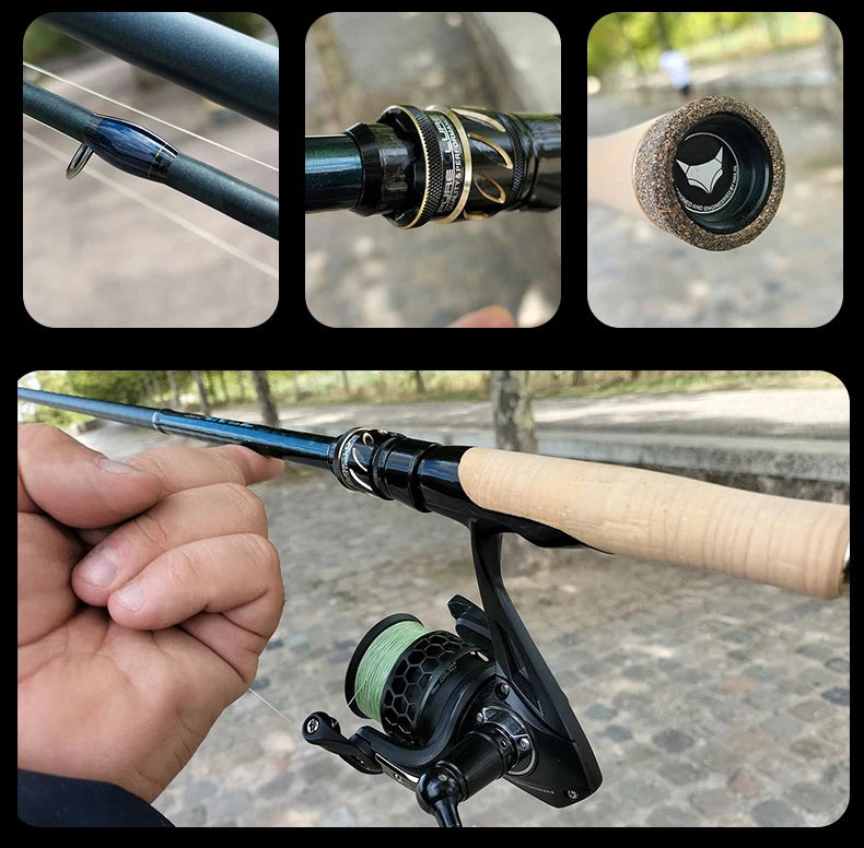 PURELURE DANCE S822H ML-H Spinning Rod with Reel