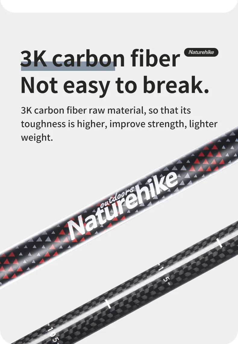 Naturehike Carbon Fiber Trekking Poles