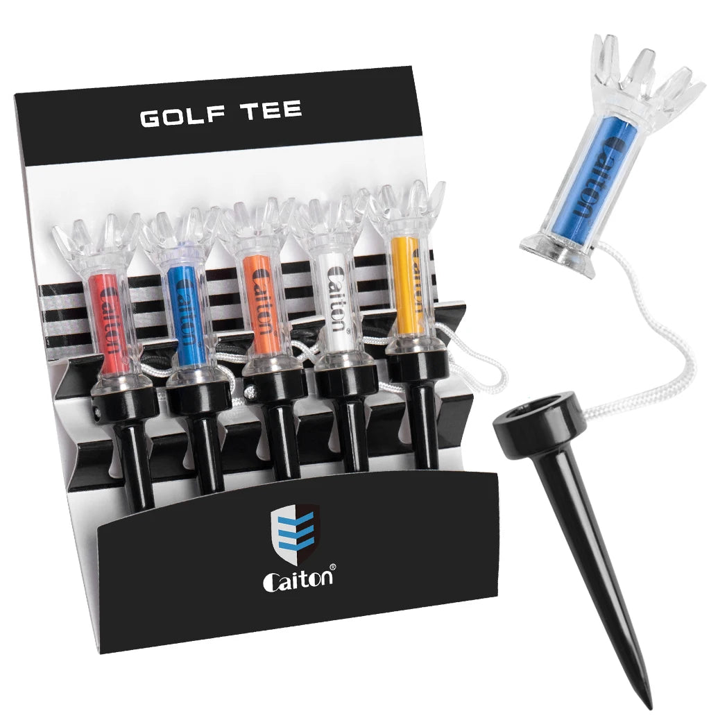 Caiton Magnetic Plastic Golf Tee Set