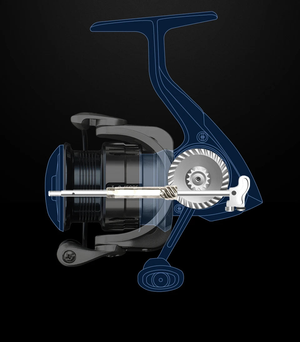 Ultralight Carbon Spinning Fishing Reel