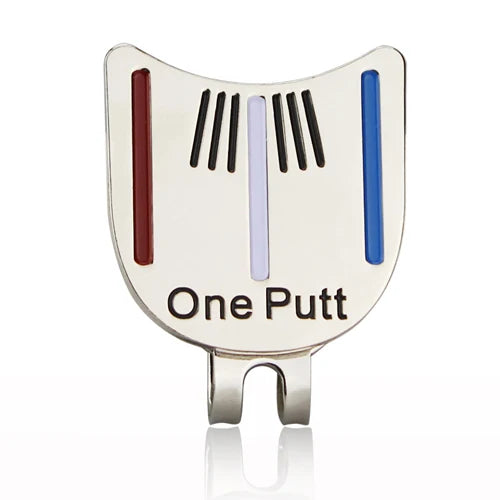 Golf Ball Marker with Magnetic Hat Clip