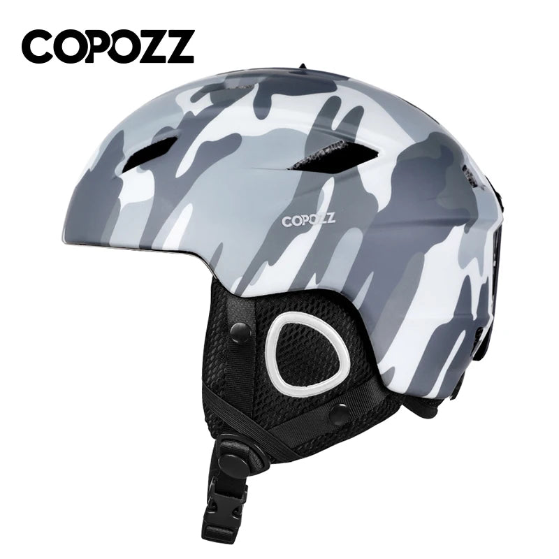 COPOZZ Light Ski Helmet with Safety Integrally-Molded Snowboard