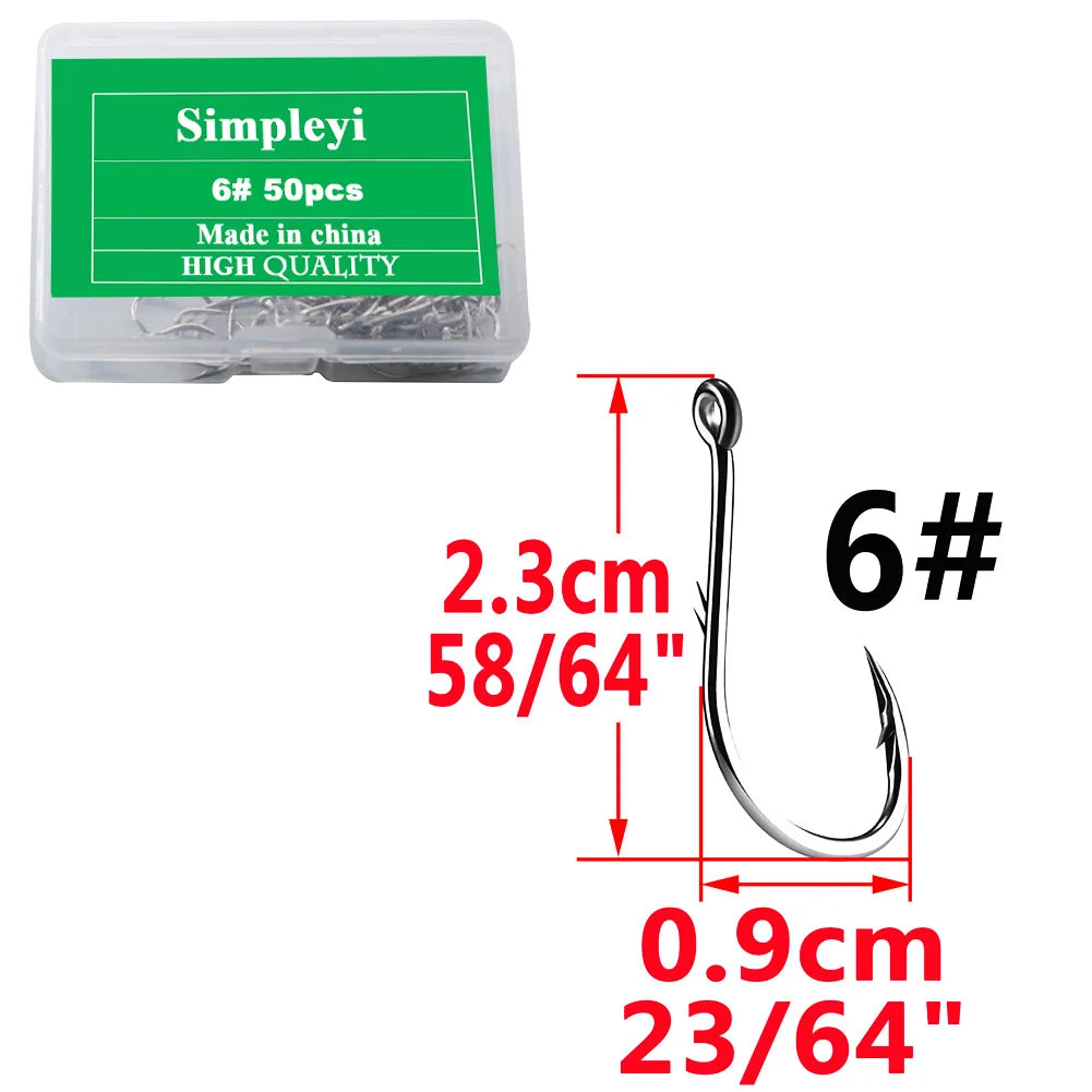 Carbon Steel Fishing Hooks