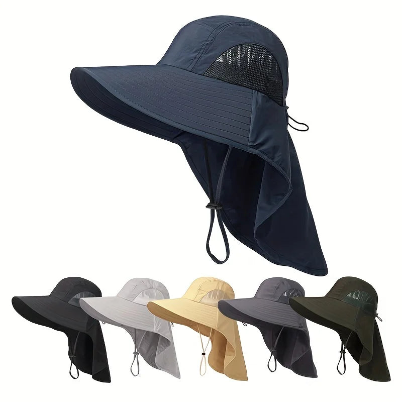 Men's Wide-Brimmed Sun Hat