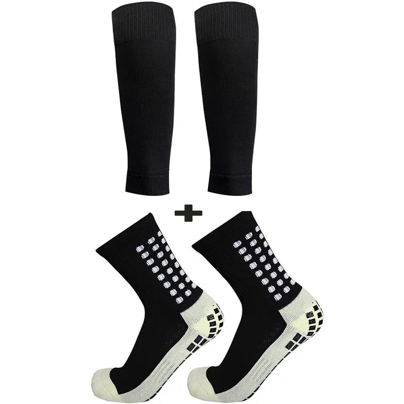 Men’s Grip Soccer Socks and Knee Pads