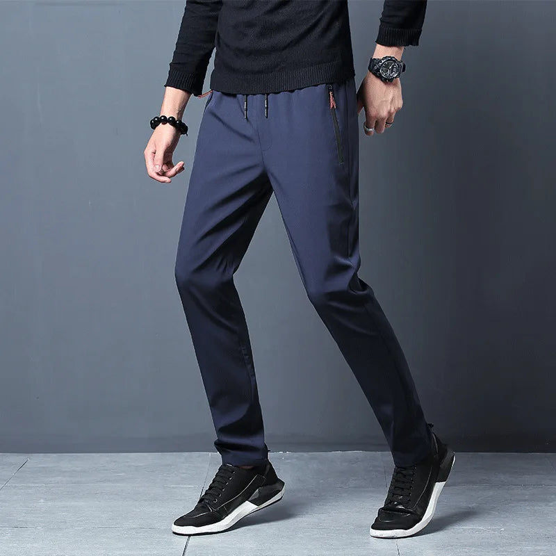 2024 Men's Running Pants Quick-Dry Thin Casual Trousers