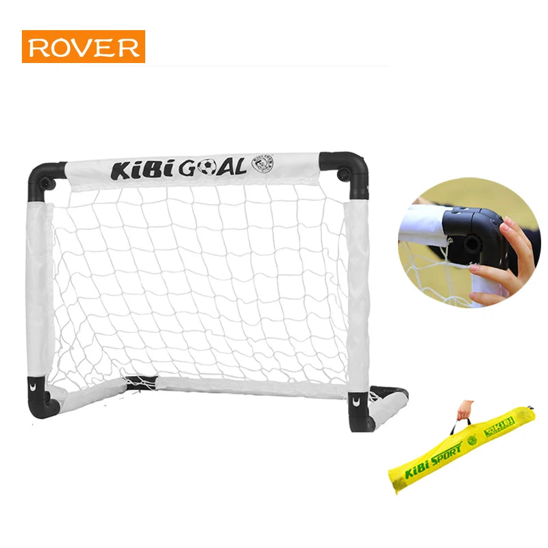 Mini Folding Soccer Goal Post Net Set