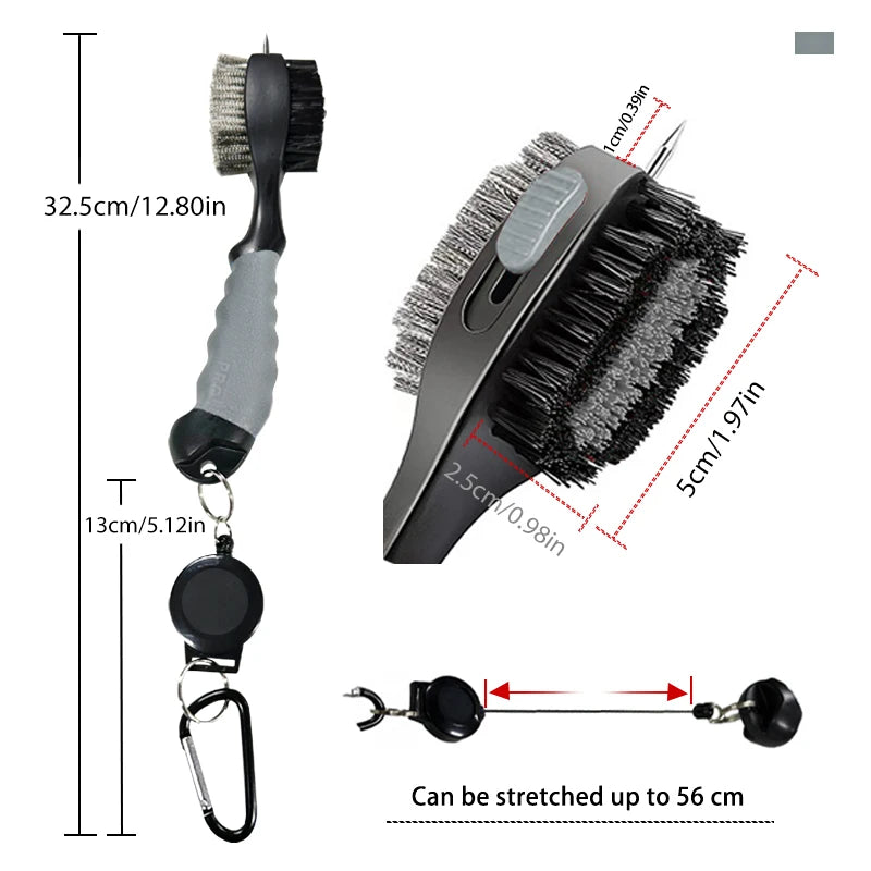 Golf Club Groove Cleaning Brush