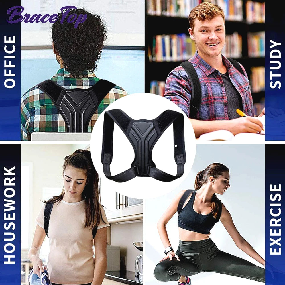 Adjustable Back Shoulder Posture Corrector Belt