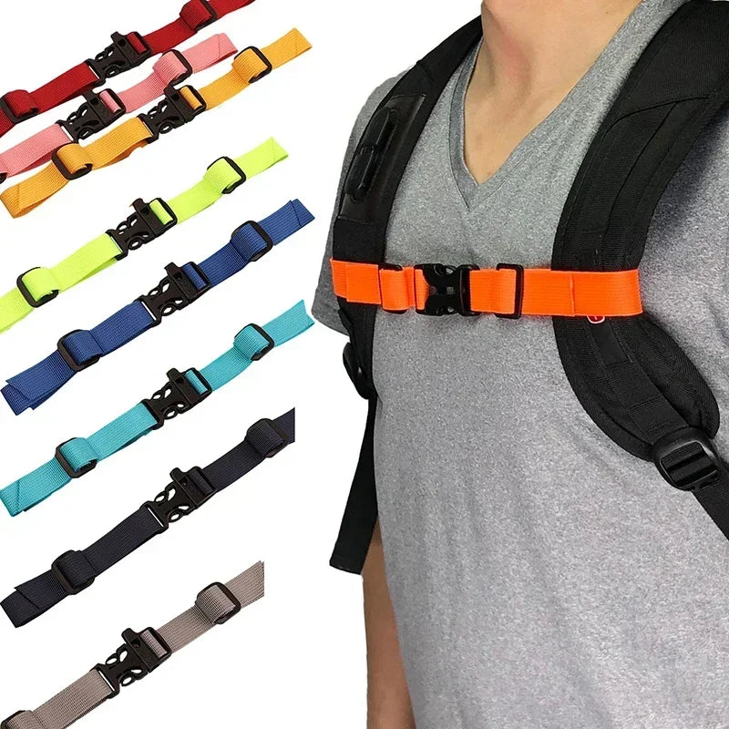 Adjustable Backpack Chest Bag Strap Harness