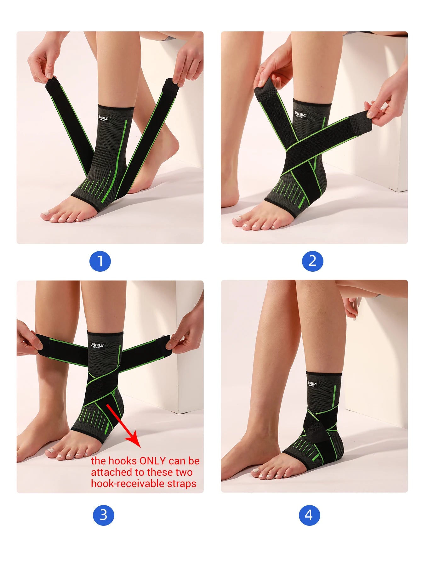 Adjustable Compression Ankle Support