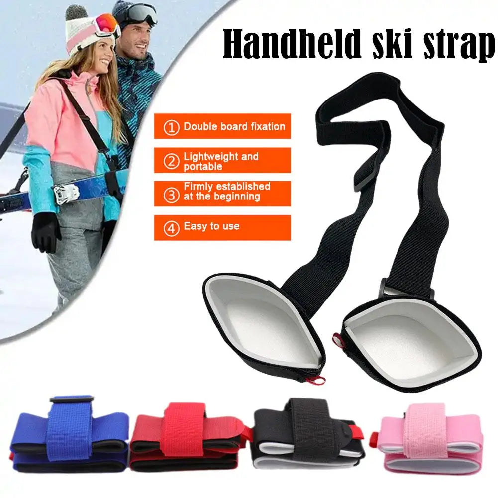 Adjustable Ski Handle Strap Bag