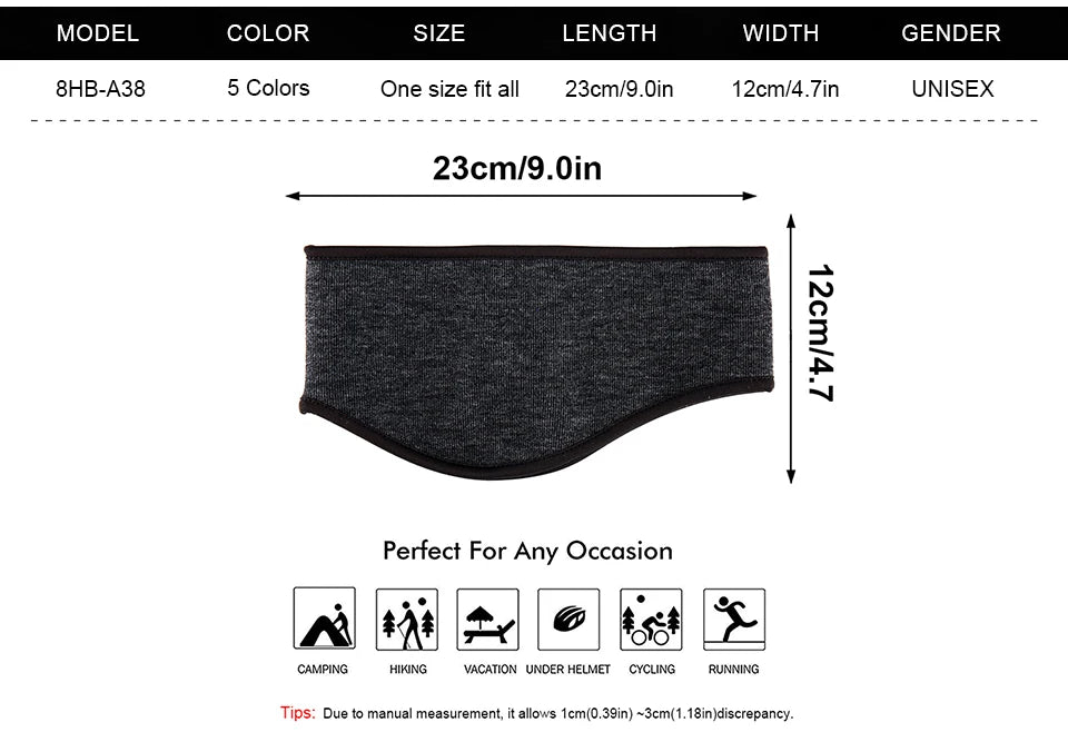 Thermal Fleece Headbands