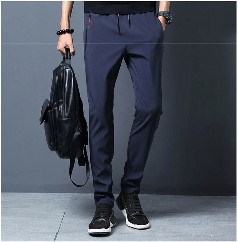 2024 Men's Running Pants Quick-Dry Thin Casual Trousers