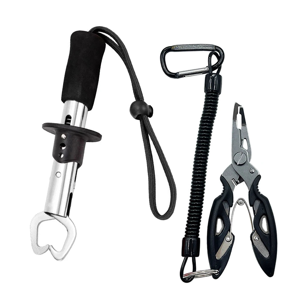 Stainless Steel Lure Pliers & Fish Controller Set