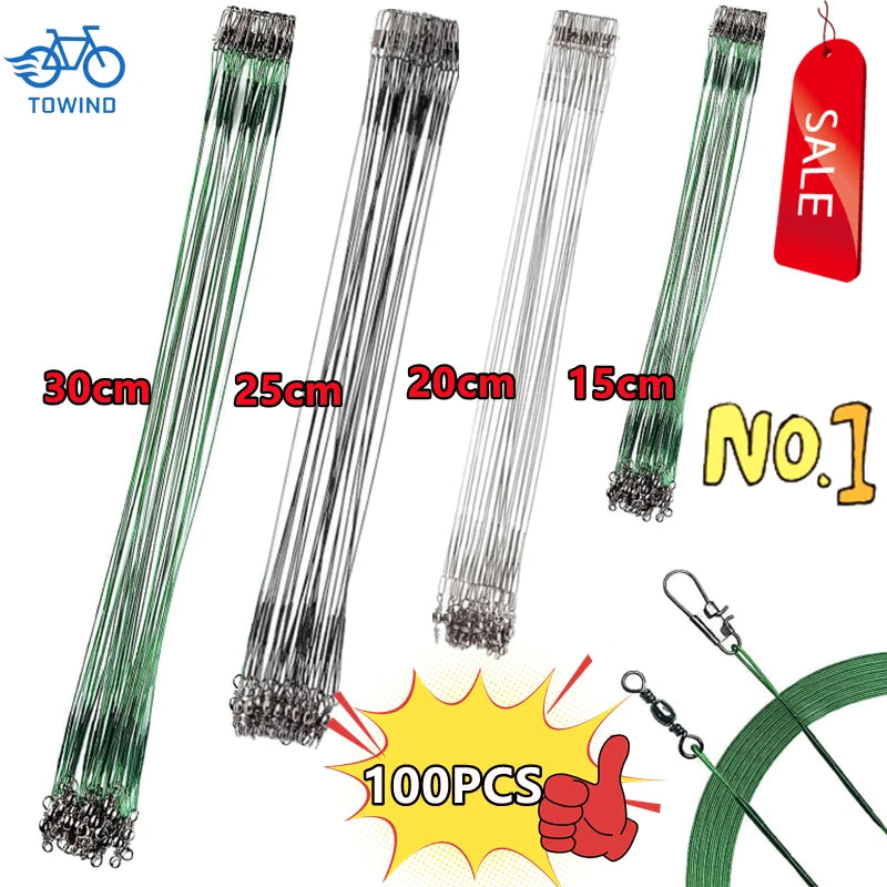 Anti-Bite Steel Fishing Line