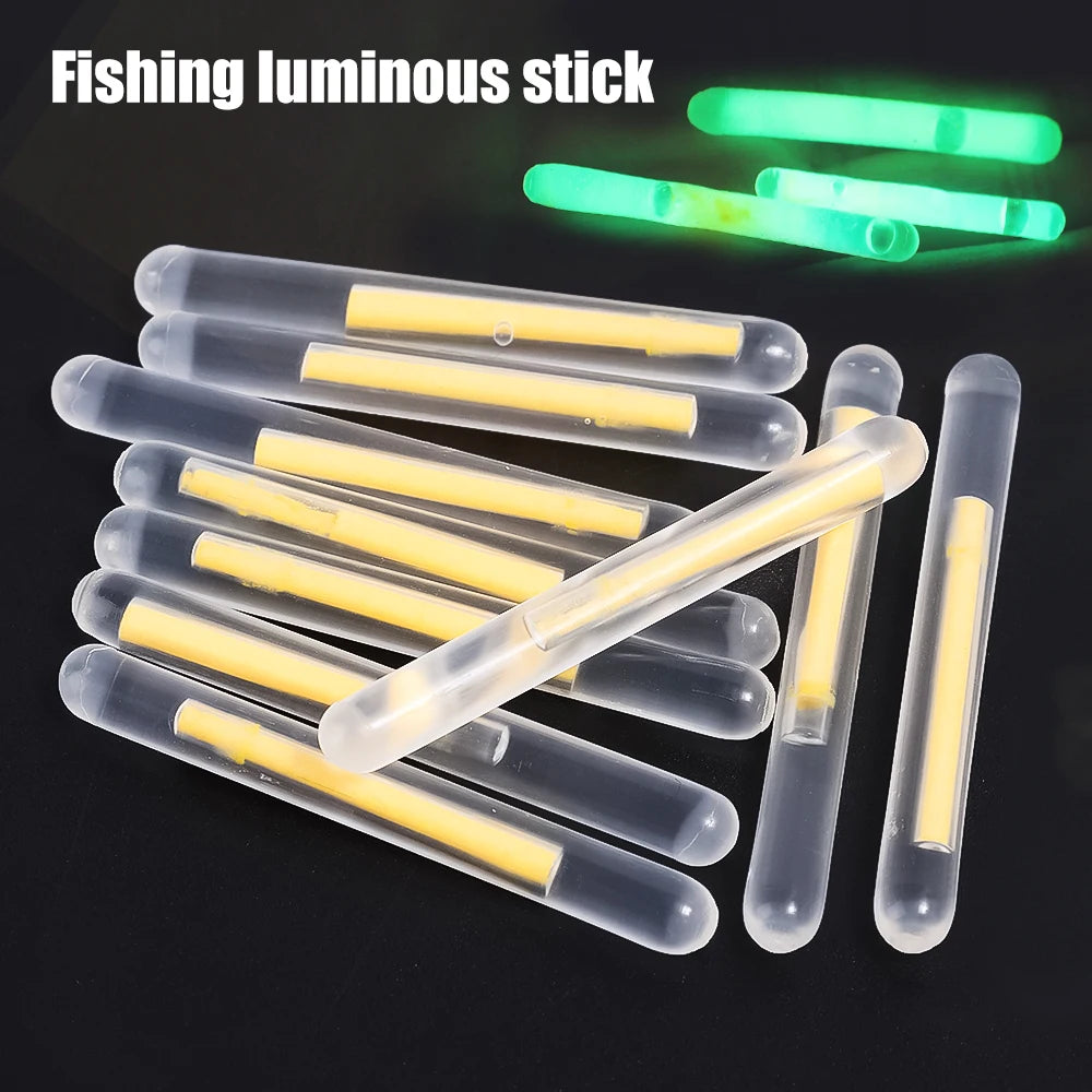 50/100PCS Firefly Fluorescent Fishing Rod Lights