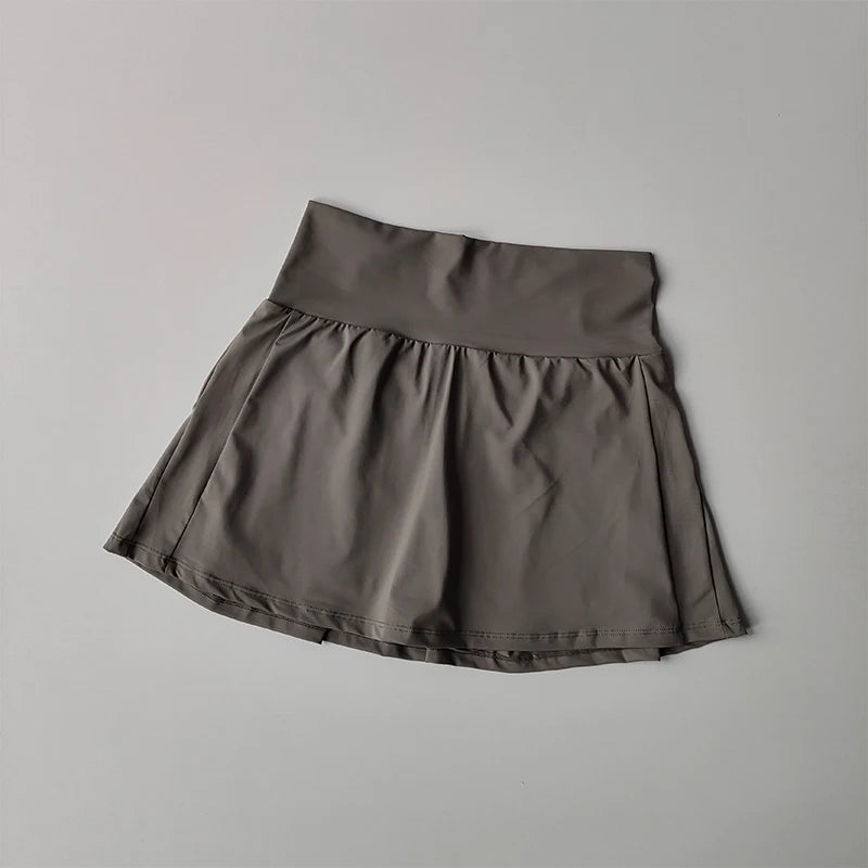 Waist Sports Short Skirt