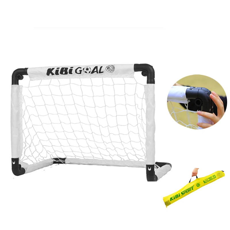 Mini Folding Soccer Goal Post Net Set