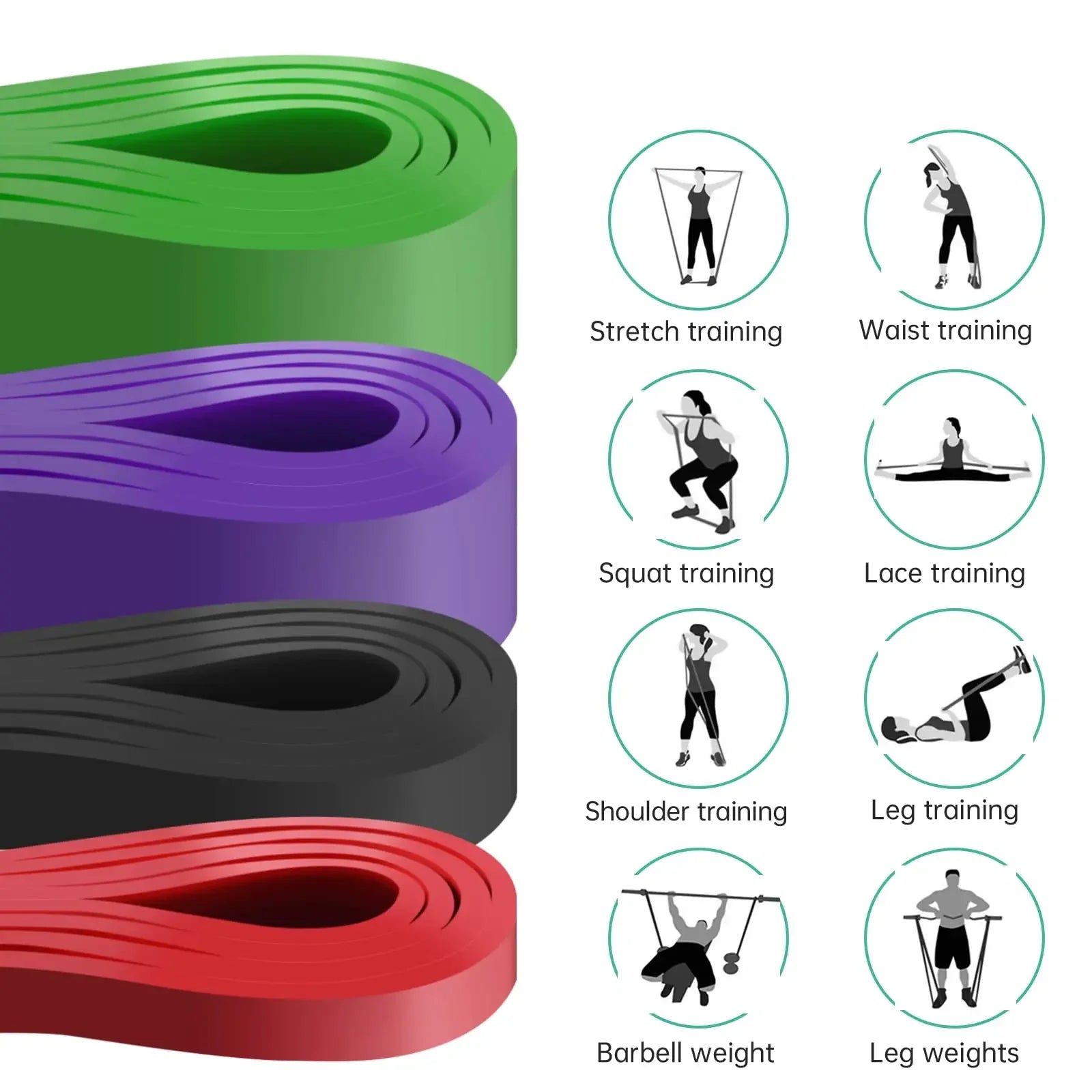 Heavy Duty Latex Resistance Band