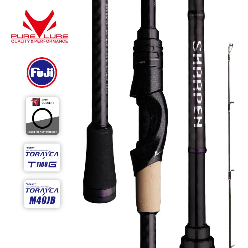 PURELURE SHARPEN Travel Fishing Rod