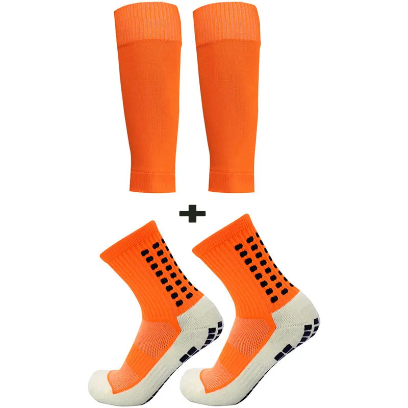 Men’s Grip Soccer Socks and Knee Pads