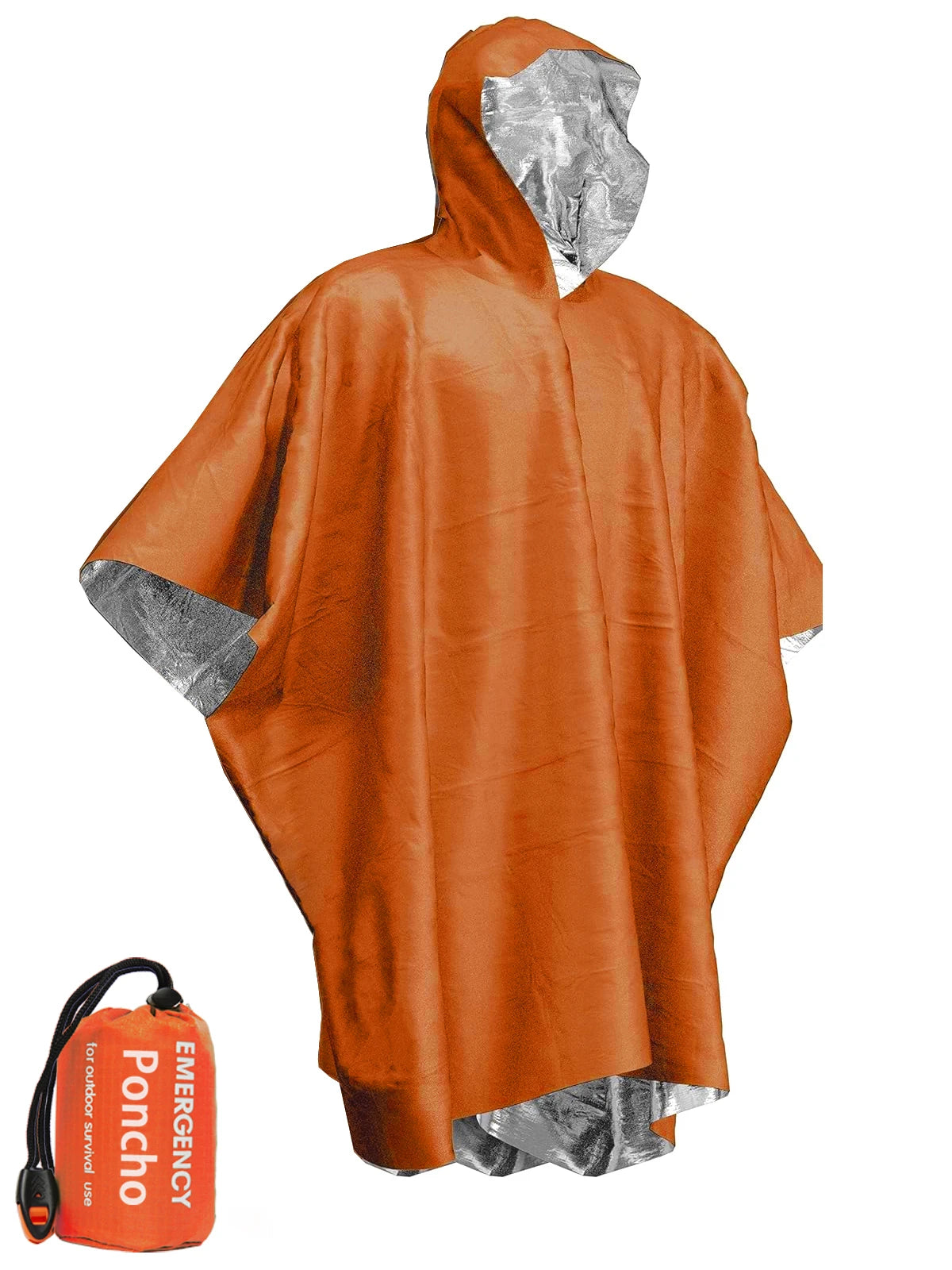 Emergency Waterproof Raincoat Poncho